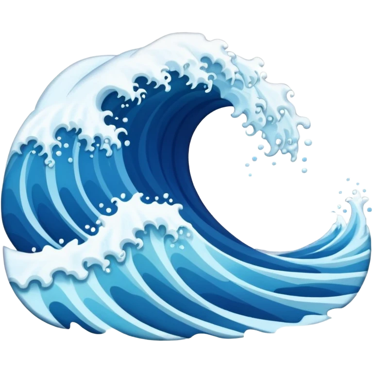 onda do mar emoji