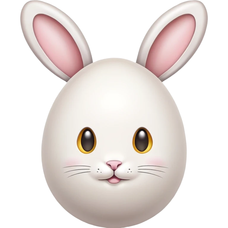 egg with bunny ears emoji