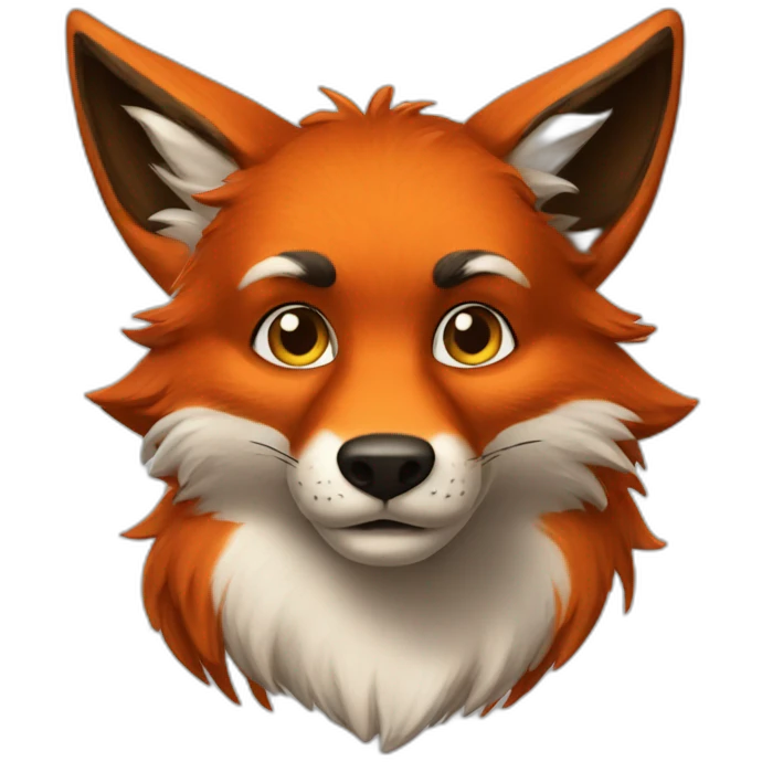 Foxy the pirate fox emoji
