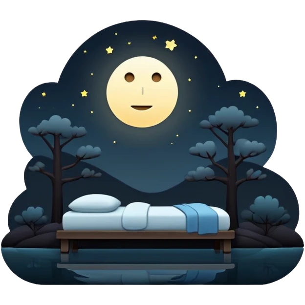Aesthetic night time emoji