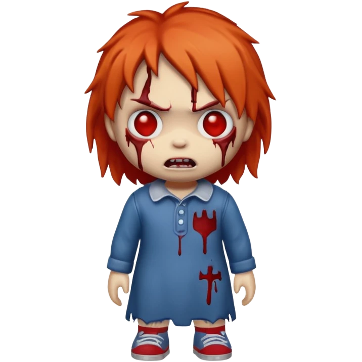 Child's Play Chuck Doll killer
 emoji