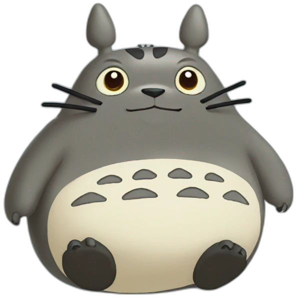 Totoro hello emoji