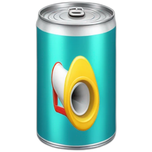 Can with air horn on top emoji