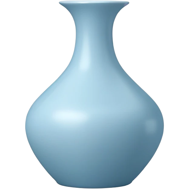 Light blue vase emoji