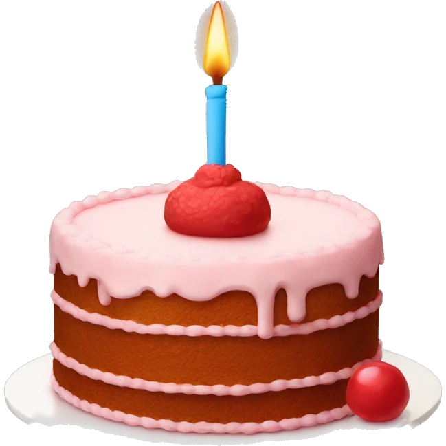 Cake red emoji