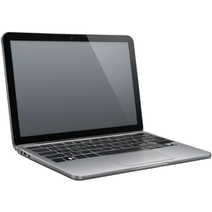 ￼Lap top emoji