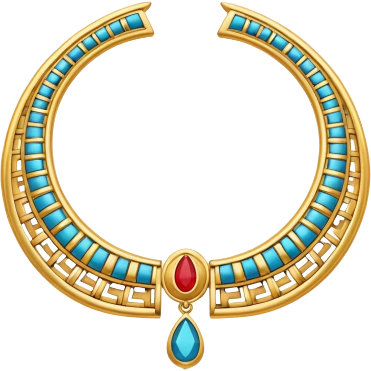 Egyptian takı with Gold Details emoji