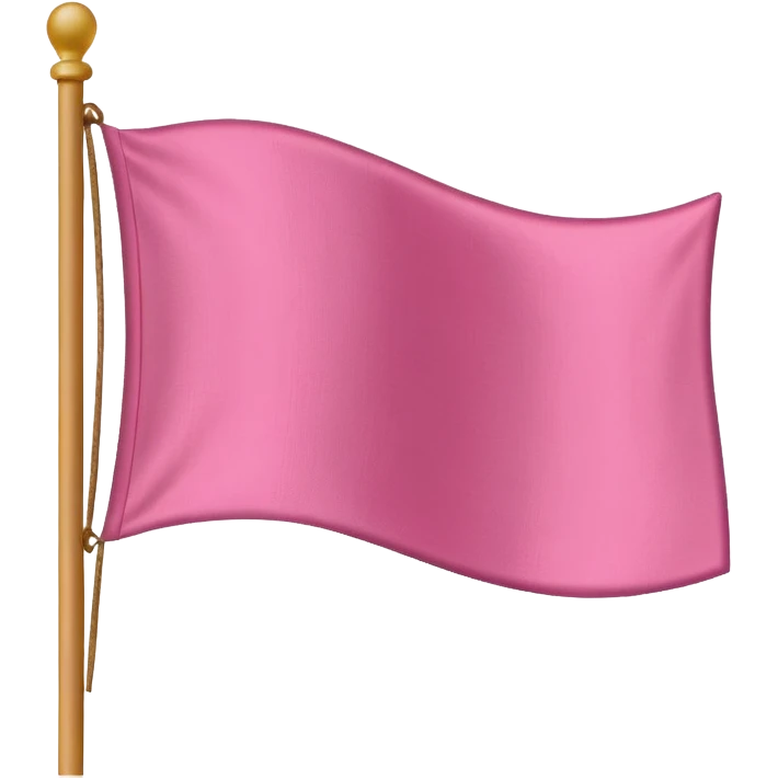 Pink flag emoji emoji