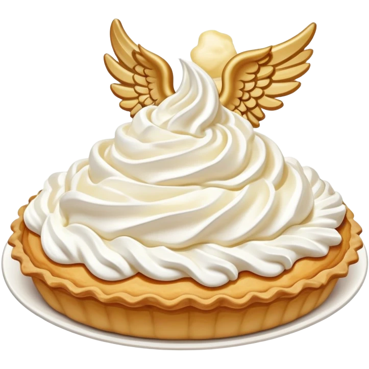 angel wing cream pie emoji