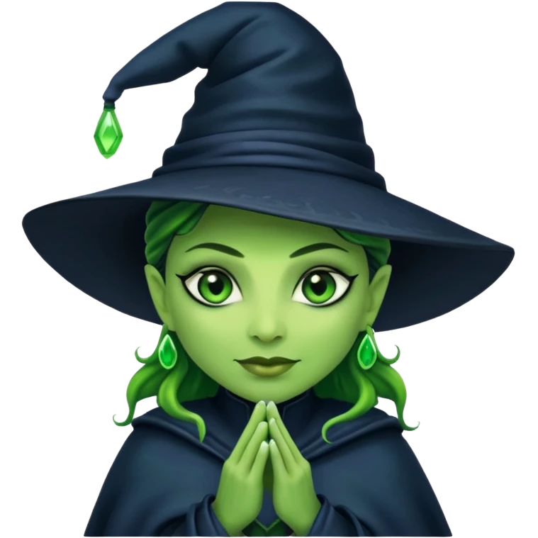 elphaba holding space emoji