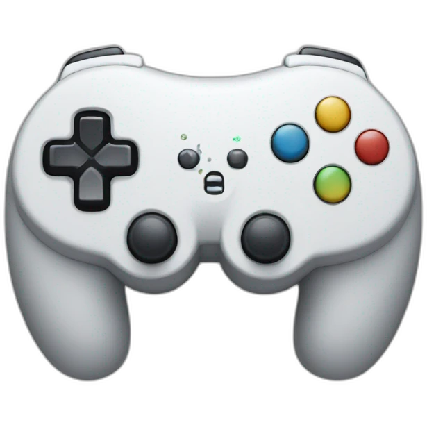 Manette sur console emoji