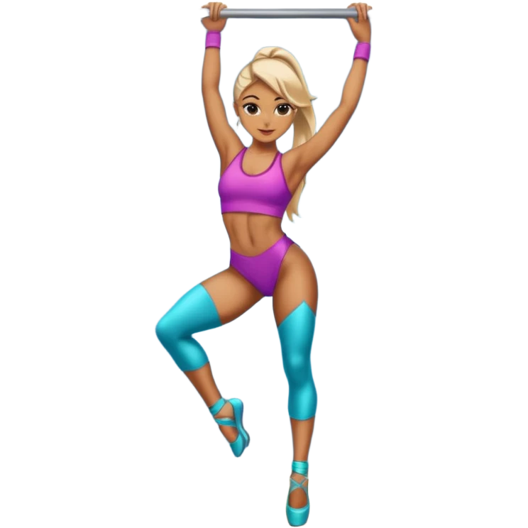 Pole dancer emoji