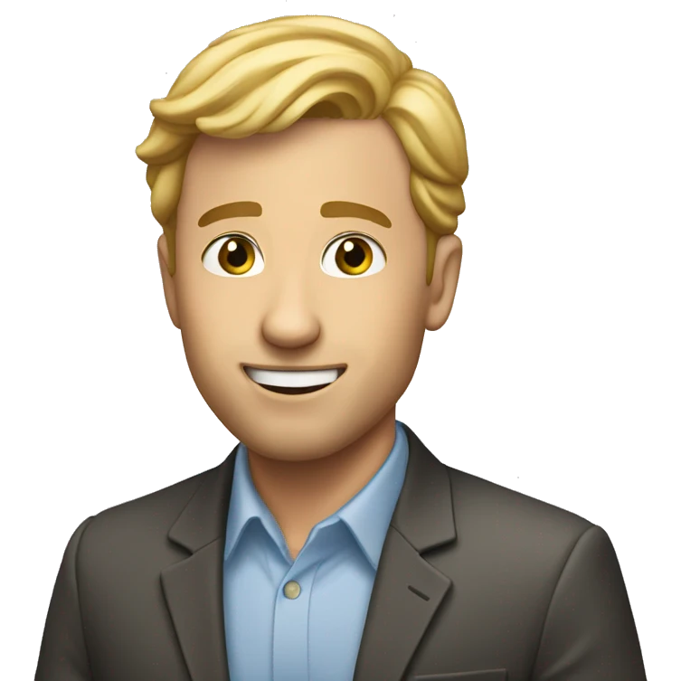 White man propose  emoji
