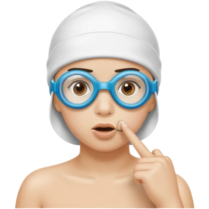 ✉️🤫🏊 emoji