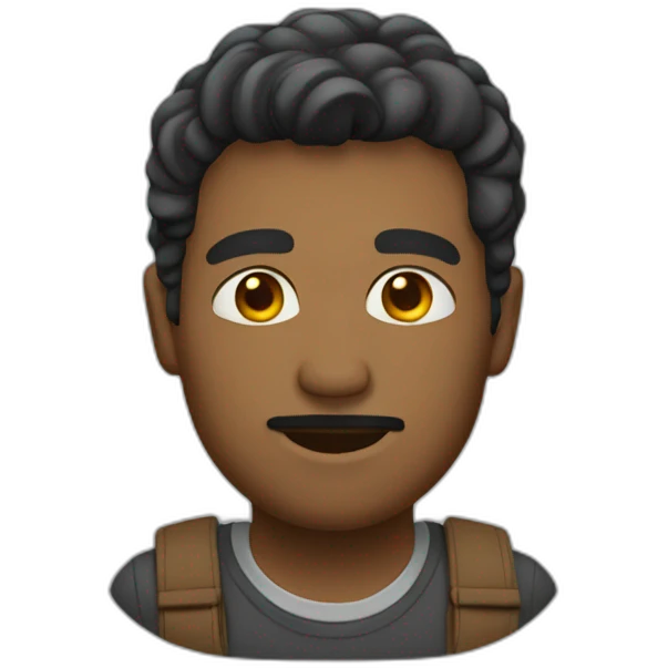 Homme édenté  emoji