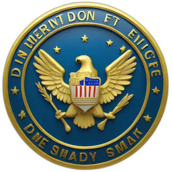 task force emblem with letters "DMI" emoji