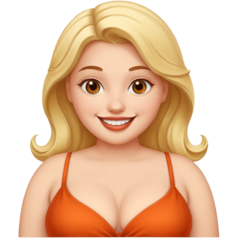 voluptuous woman emoji