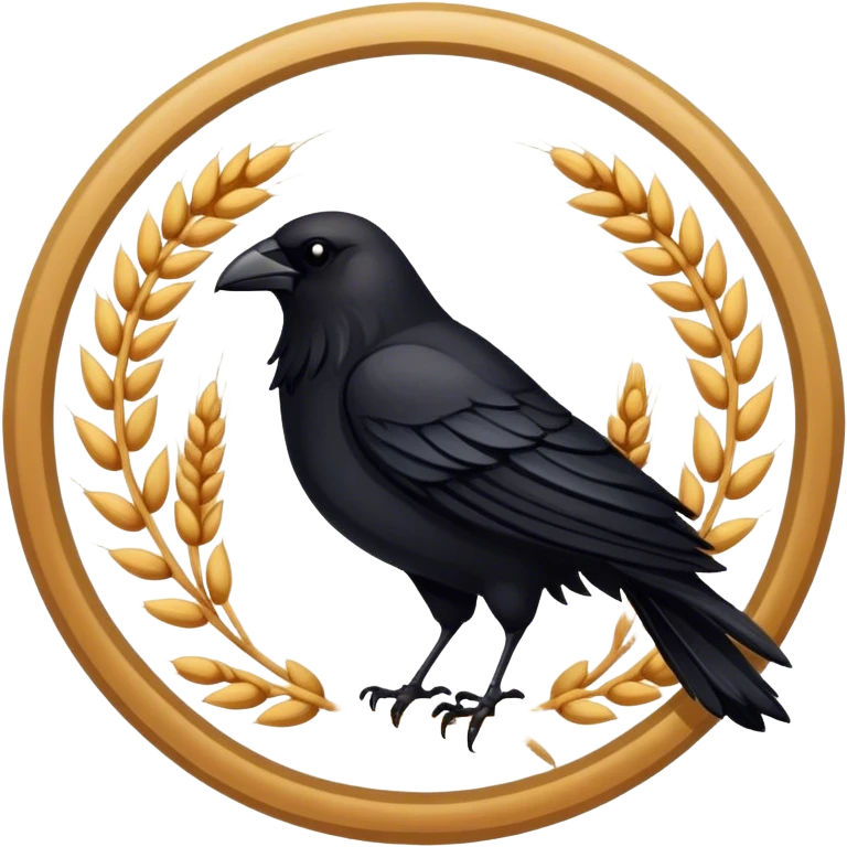 weat and crow runic emblem emoji