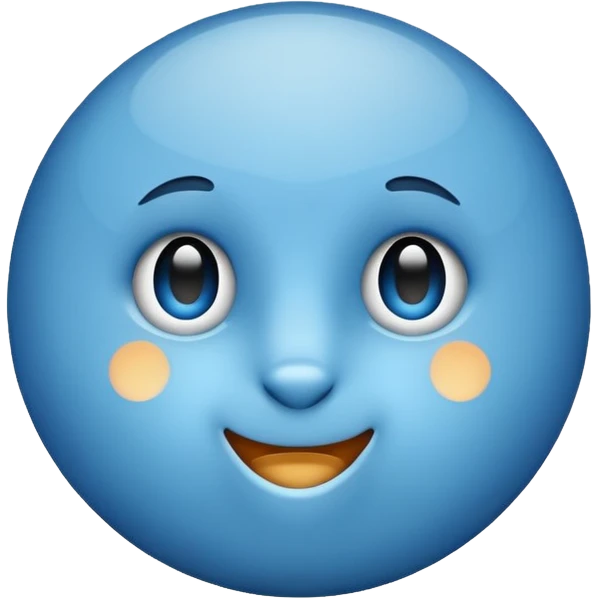Blue tick  emoji