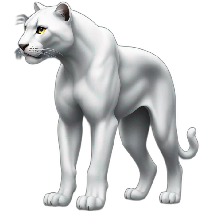 full body Panther  emoji