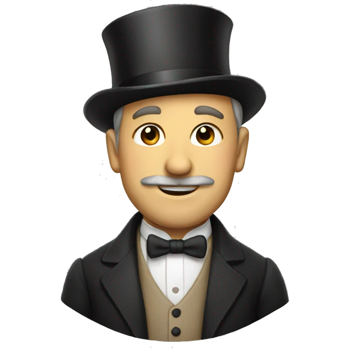 English gentleman emoji