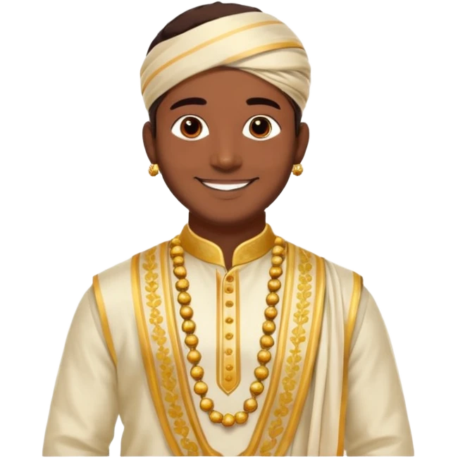 South indian groom emoji