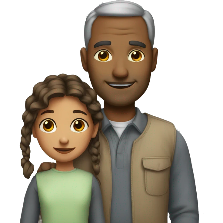 Father daughter emoji