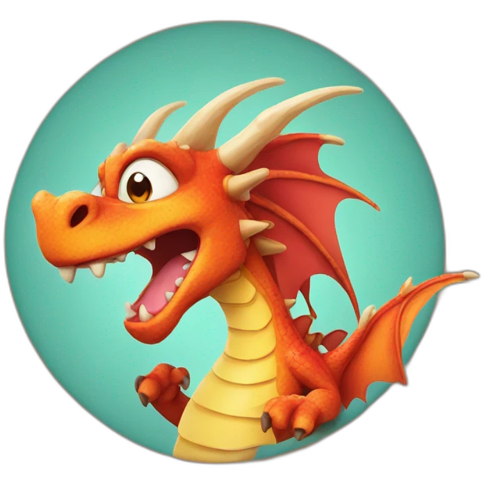 dragon cute Sicily emoji