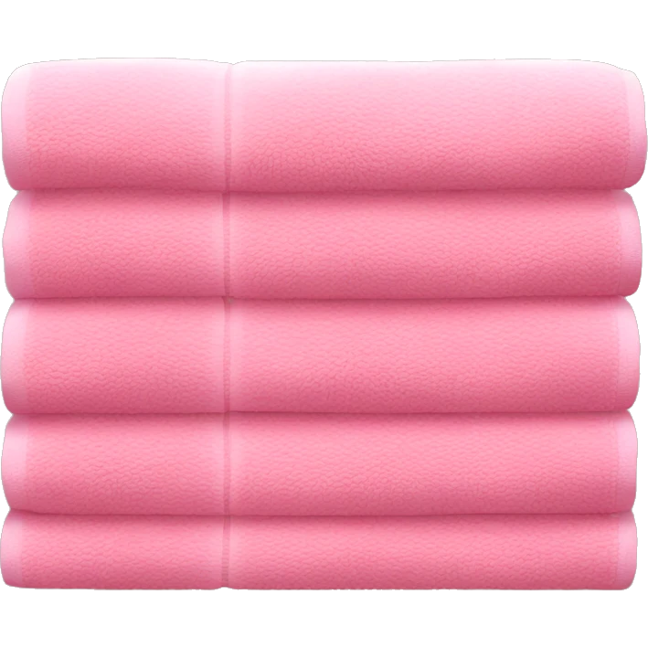 Pink towels emoji