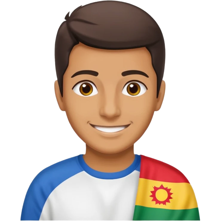 Druze and kurdistan flagg emoji