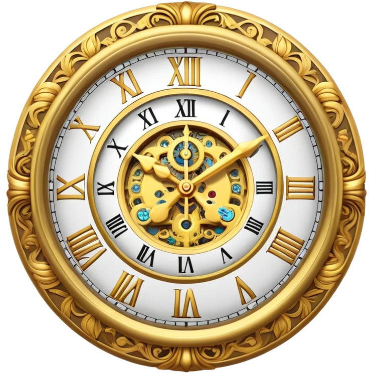 Clock that emoji