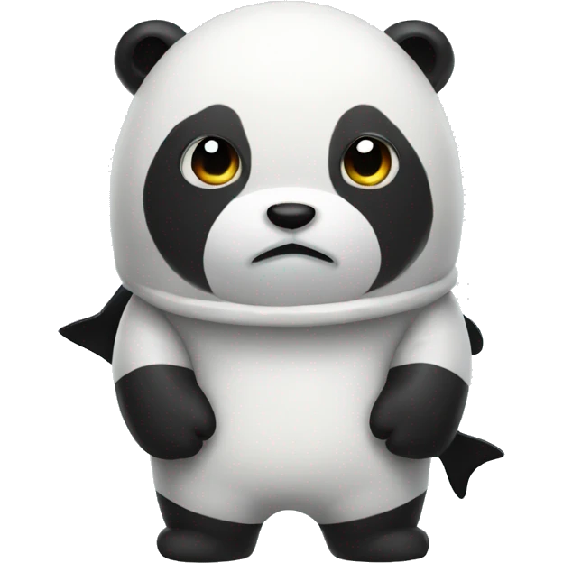 Fish in a panda suit  emoji