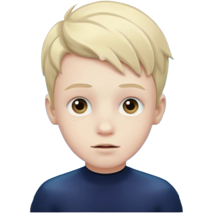 Underwater boy emoji
