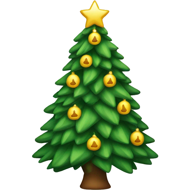 Christmas tree emoji