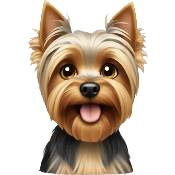 Yorkshire terrier emoji