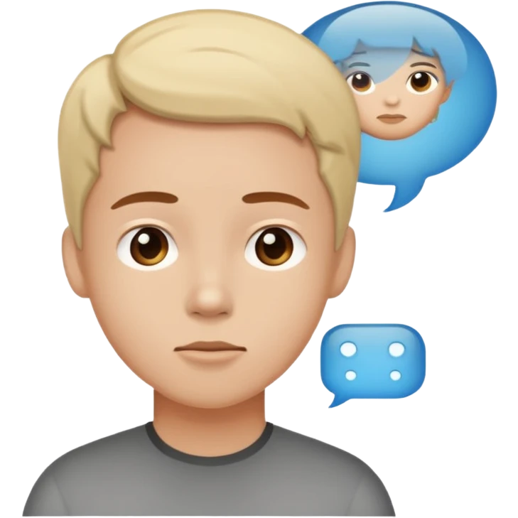 🖊️😐🗯️ emoji