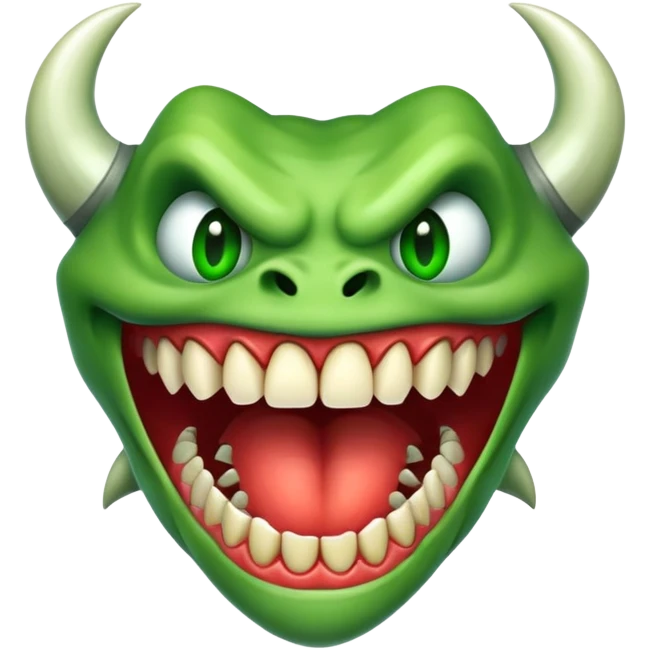 Tooth monster emoji