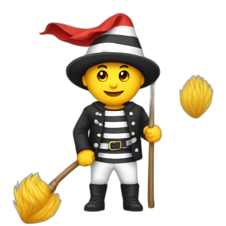 Drapeau breton dans le style emoji google emoji