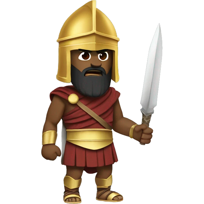 BIG BIG Leonidas of sparta emoji