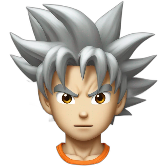 son goku from dragon ball z emoji