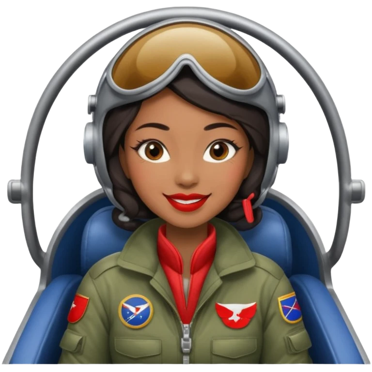 geisha drive the aircraft emoji