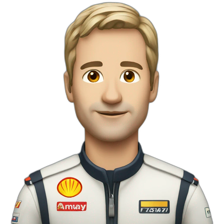 F1 pilot emoji