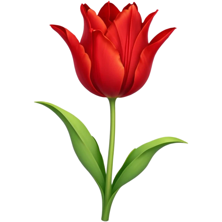 wilted tulip flower emoji