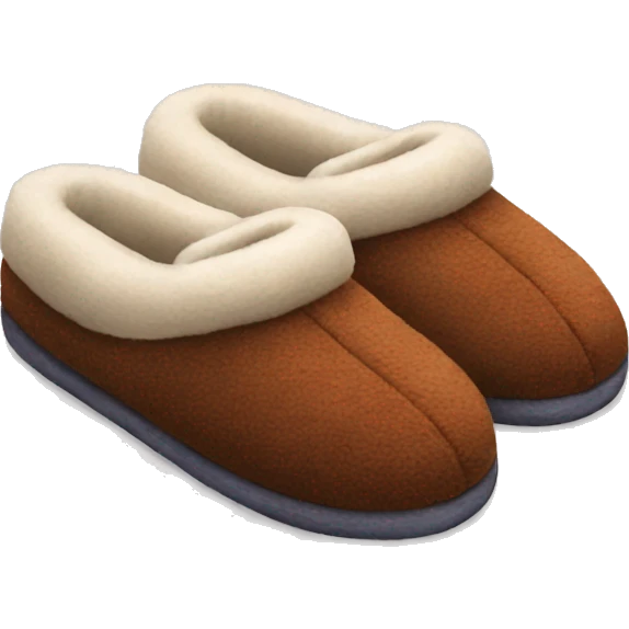 Cosy slippers emoji