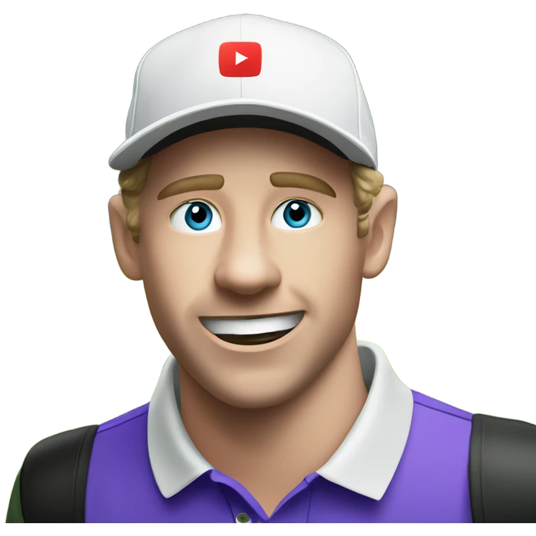 youtube channel Alec Murphy. He reacts to funny trending content and golf emoji