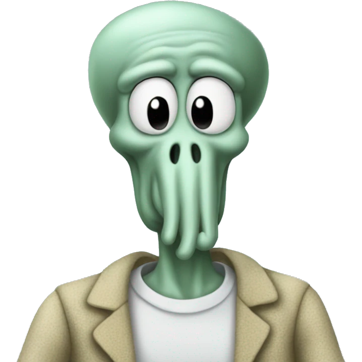 Squidward Tentacles  emoji