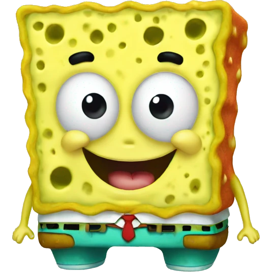 cute baby sponge bob emoji