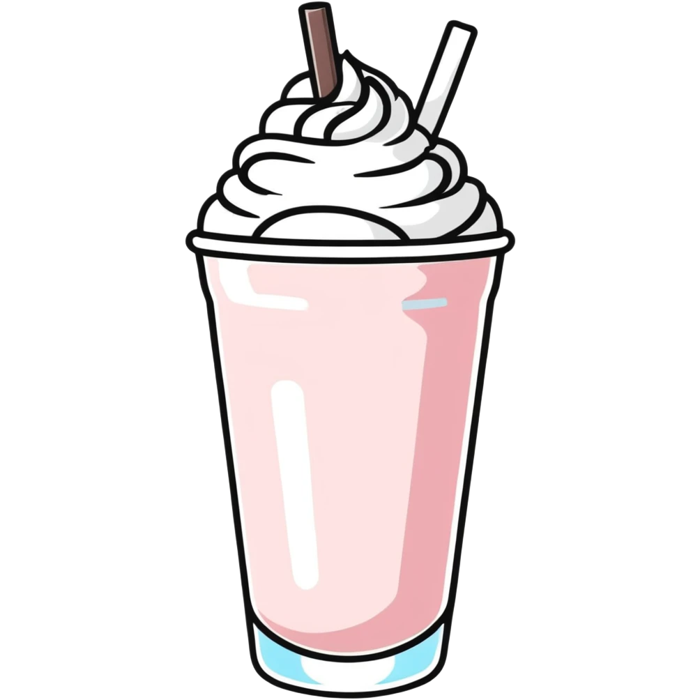 milkshake emoji