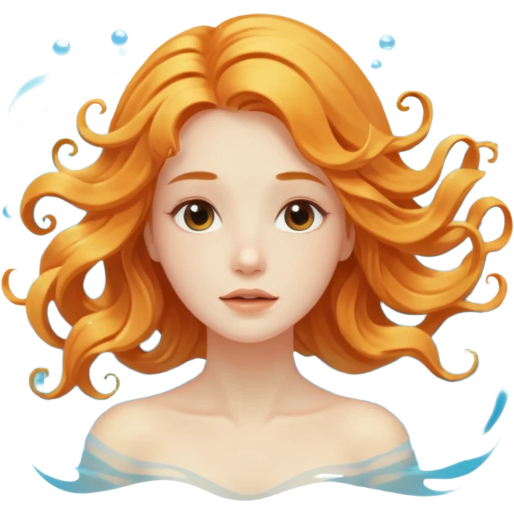 Underwater woman emoji