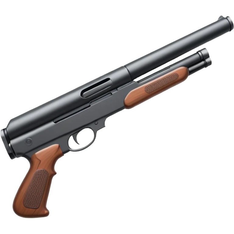 full white SPAS-12 shotgun white-out white white emoji